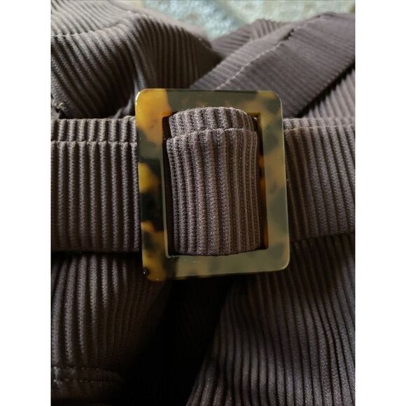 Charlie Holiday‎ Zola Belted Swimsuit One Piece Medium Adjustable Deep Brown New - Picture 7 of 8